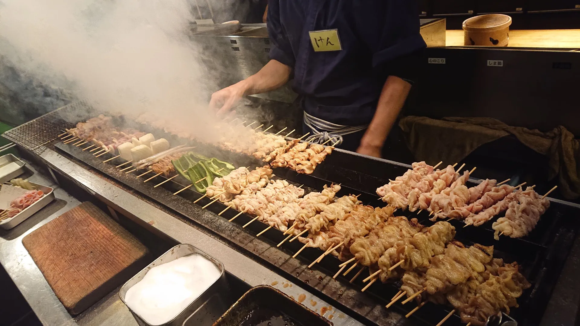 高火力で一気に焼き上げます